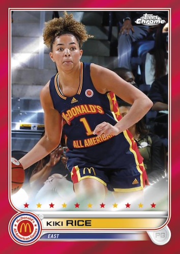 Click here to view No Purchase Necessary (NPN) Information for 2022 Topps Chrome McDonald’s All-American Basketball Cards