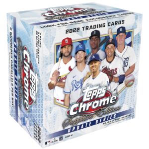 2022 Topps Chrome Update Series Sapphire Edition Baseball Cards - Hobby Box