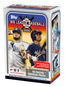 2020 Topps Big League Baseball Cards - Blaster Box