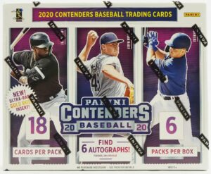 2020 Panini Contenders Baseball Cards - Hobby Box