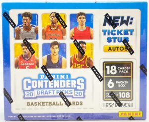 2020-21 Panini Contenders Draft Picks Basketball Cards - Hobby Box
