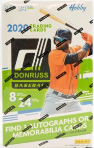 2020 Donruss Baseball Cards - Hobby Box / Blaster Box / Hanger Box / Value Pack