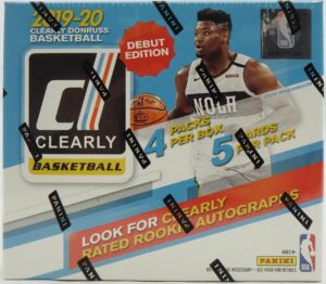 2019-20 Clearly Donruss Basketball Cards - Hobby Box