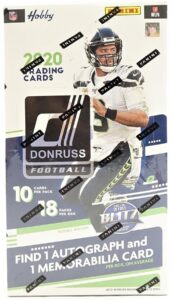 2020 Donruss Football Cards - Hobby Box