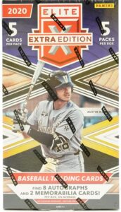2020 Panini Elite Extra Edition Baseball Cards - Hobby Box