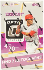 2020 Donruss Optic Baseball Cards - Hobby Box