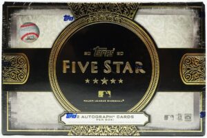 2020 Topps Five Star Baseball Cards - Hobby Box