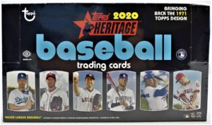 2020 Topps Heritage Baseball Cards - Hobby Box