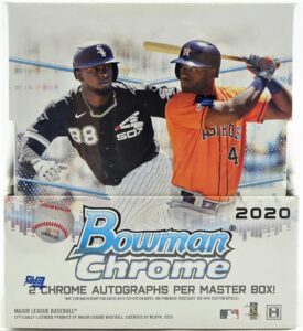 2020 Bowman Chrome Baseball Cards - Hobby Box