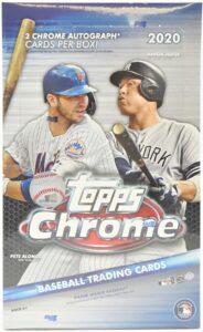 2020 Topps Chrome Baseball Cards - Hobby Box