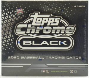 2020 Topps Chrome Black Baseball Cards - Hobby Box