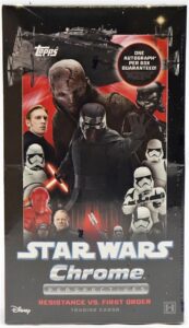 2020 Topps Star Wars Chrome Perspectives Resistance vs. The First Order Trading Cards - Hobby Box