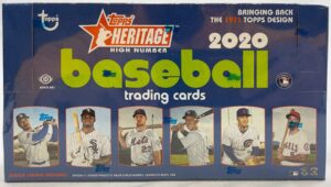 2020 Topps Heritage High Number Baseball Cards - Hobby Box