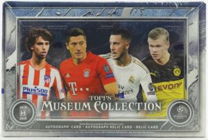 2019-20 Topps Museum Collection UEFA Champions League Soccer Cards - Hobby Box