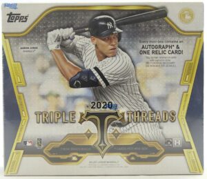 2020 Topps Triple Threads Baseball Cards - Hobby Box