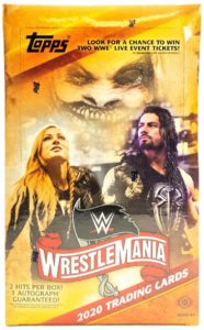 2020 Topps WWE Road to WrestleMania Cards - Hobby Box