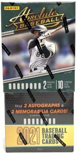 2021 Panini Absolute Baseball Cards - All Formats