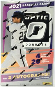 2021 Donruss Optic Baseball Cards - All Formats