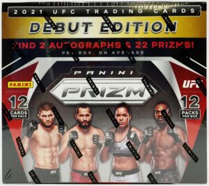 2021 Panini Prizm UFC MMA Cards - Hobby Box