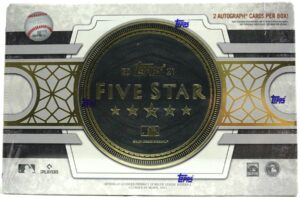 2021 Topps Five Star Baseball Cards - Hobby Box