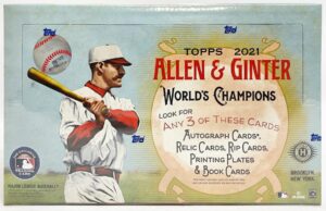 2021 Topps Allen & Ginter Baseball Cards - Hobby Box