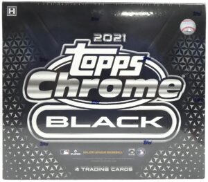 2021 Topps Chrome Black Baseball Cards - Hobby Box