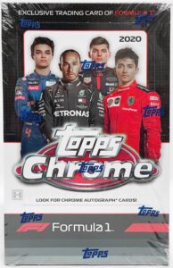 2020 Topps Chrome Formula 1 Racing Cards - Hobby Box