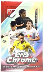 2021 Topps Chrome MLS Major League Soccer Cards - Hobby Box