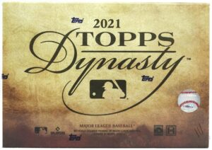 2021 Topps Dynasty Baseball Cards - Hobby Box