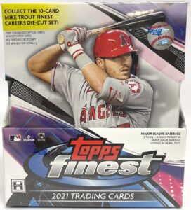 2021 Topps Finest Baseball Cards - Hobby Box