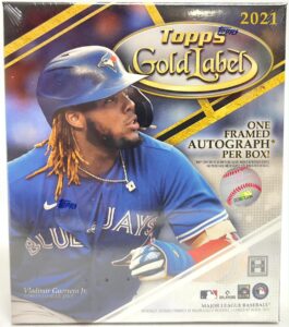 2021 Topps Gold Label Baseball Cards - Hobby Box