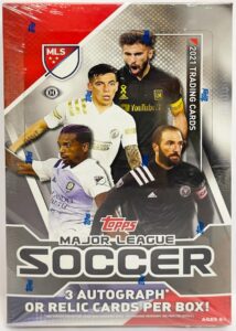 2021 Topps MLS Major League Soccer Cards - Hobby Box