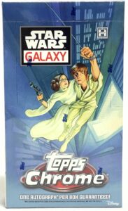 2021 Topps Chrome Star Wars Galaxy - Hobby Box