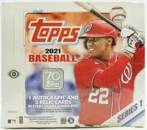 2021 Topps Series 1 Baseball Cards - Jumbo Box