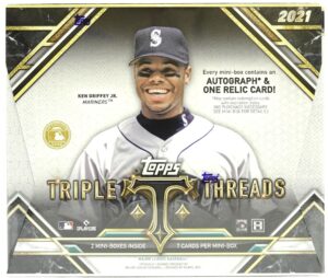 2021 Topps Triple Threads Baseball Cards - Hobby Box