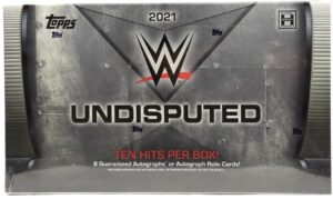 2021 Topps WWE Undisputed Wrestling Cards - Hobby Box