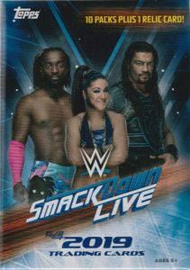 2019 Topps WWE Smackdown Live Wrestling - Blaster Box