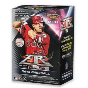 2019 Topps Fire Baseball - Blaster Box