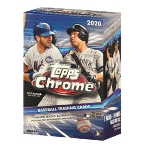 2020 Topps Chrome Baseball Cards - Blaster Box