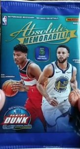 2019-20 Panini Absolute Memorabilia Basketball Cards - Gravity Pack