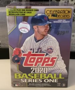 2020 Topps Series 1 Baseball Cards - Blaster Box