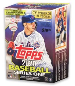 2020 Topps Series 1 Baseball Cards - Blaster (Target)