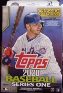 2020 Topps Series 1 Baseball Cards - Hanger Box (Walgreens)