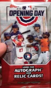 2020 Topps Opening Day Baseball Cards - Fat Pack