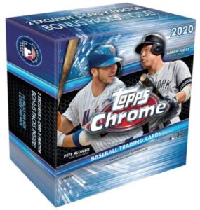 2020 Topps Chrome Baseball Cards - Mega Box