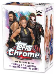 2020 Topps Chrome WWE Wrestling Cards - Blaster Box