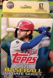 2020 Topps Update Series Baseball Cards - Hanger