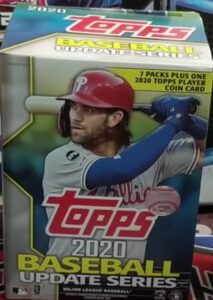 2020 Topps Update Series Baseball Cards - Blaster (Variation 2)