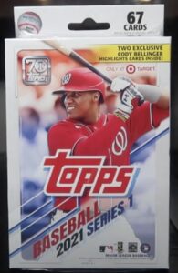 2021 Topps Series 1 Baseball Cards - Hanger Box - Target