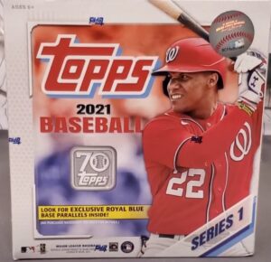 2021 Topps Series 1 Baseball Cards - Monster Box